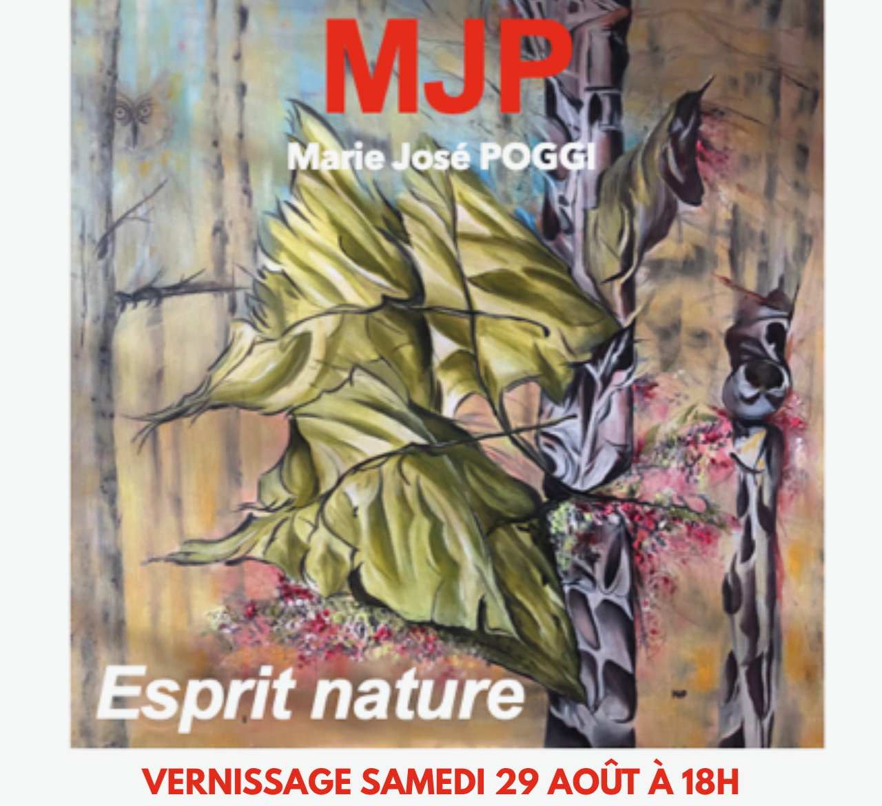 "Esprit nature" exposition de Marie José Poggi - ACCA_Le Cannet