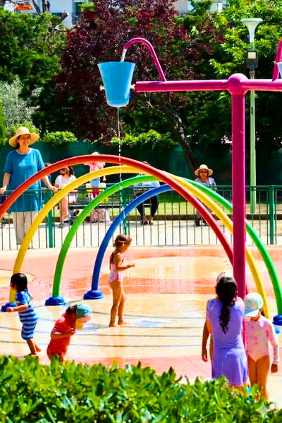 Aire de jeux aquatiques du Jardin de l'Etoile_Le Cannet