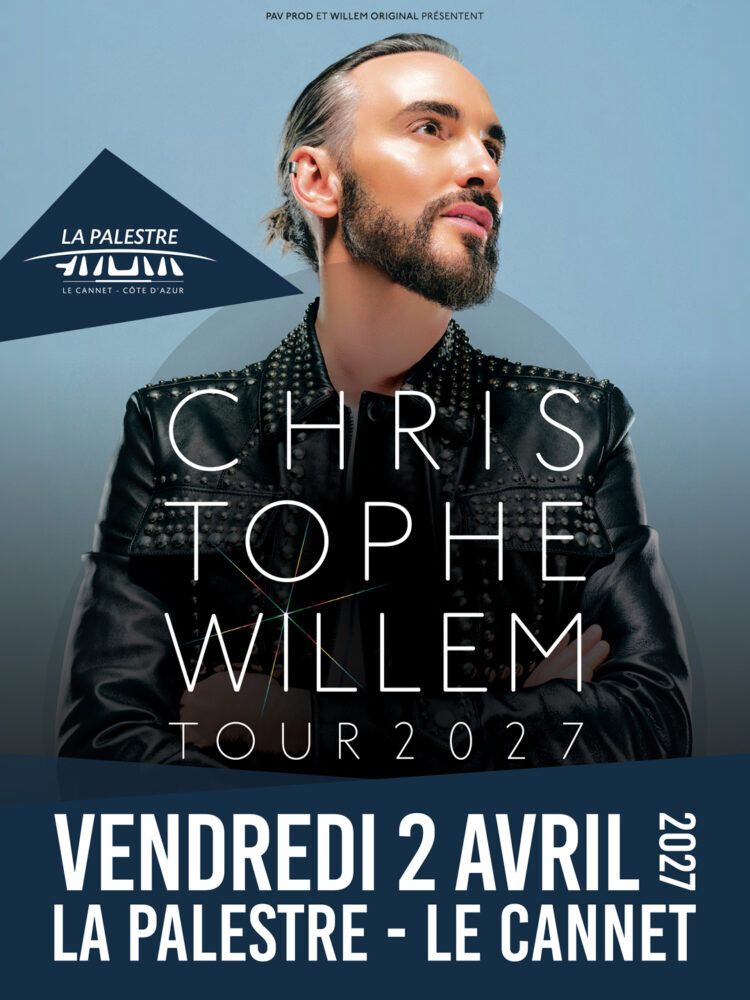Christophe Willem 2027_Le Cannet